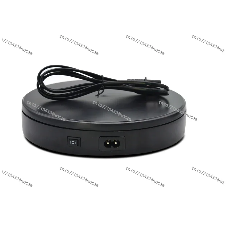 

Electric Turntable 360 Rotation 5KG Noiseless Rotating Table Jewelry Watch Multifunctional Display Stands Table 22*22*4cm