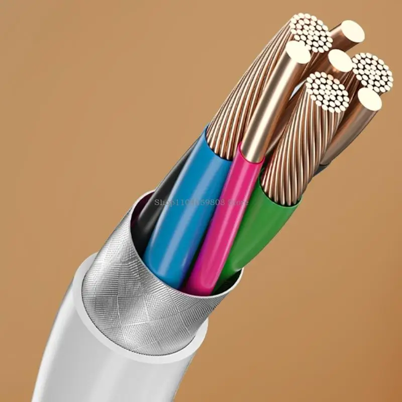 4 в 1 USB2.0 Cable Cable USB Power Splitt