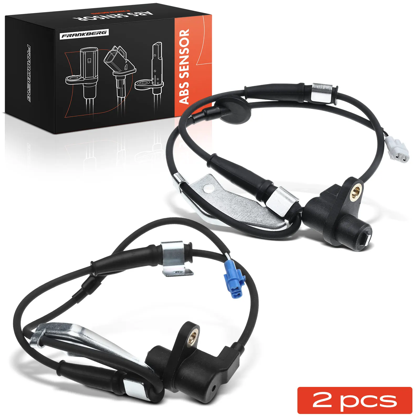 Frankberg 2x ABS Sensor Vorderachse Links Rechts für Suzuki Ignis I FH 1.3L 1.5L 2000-2005 5622080G10 295228 30198 5621080G10