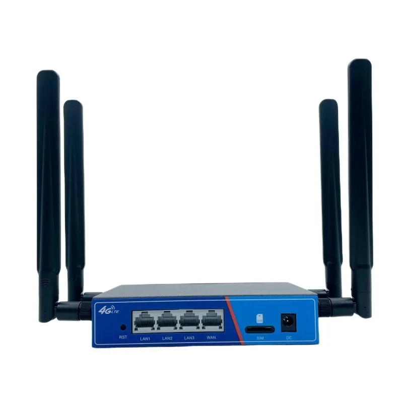 Industrial grade 4G card router full Netcom OpenWRT4g wireless WiFi router manufacturer wholesale customization