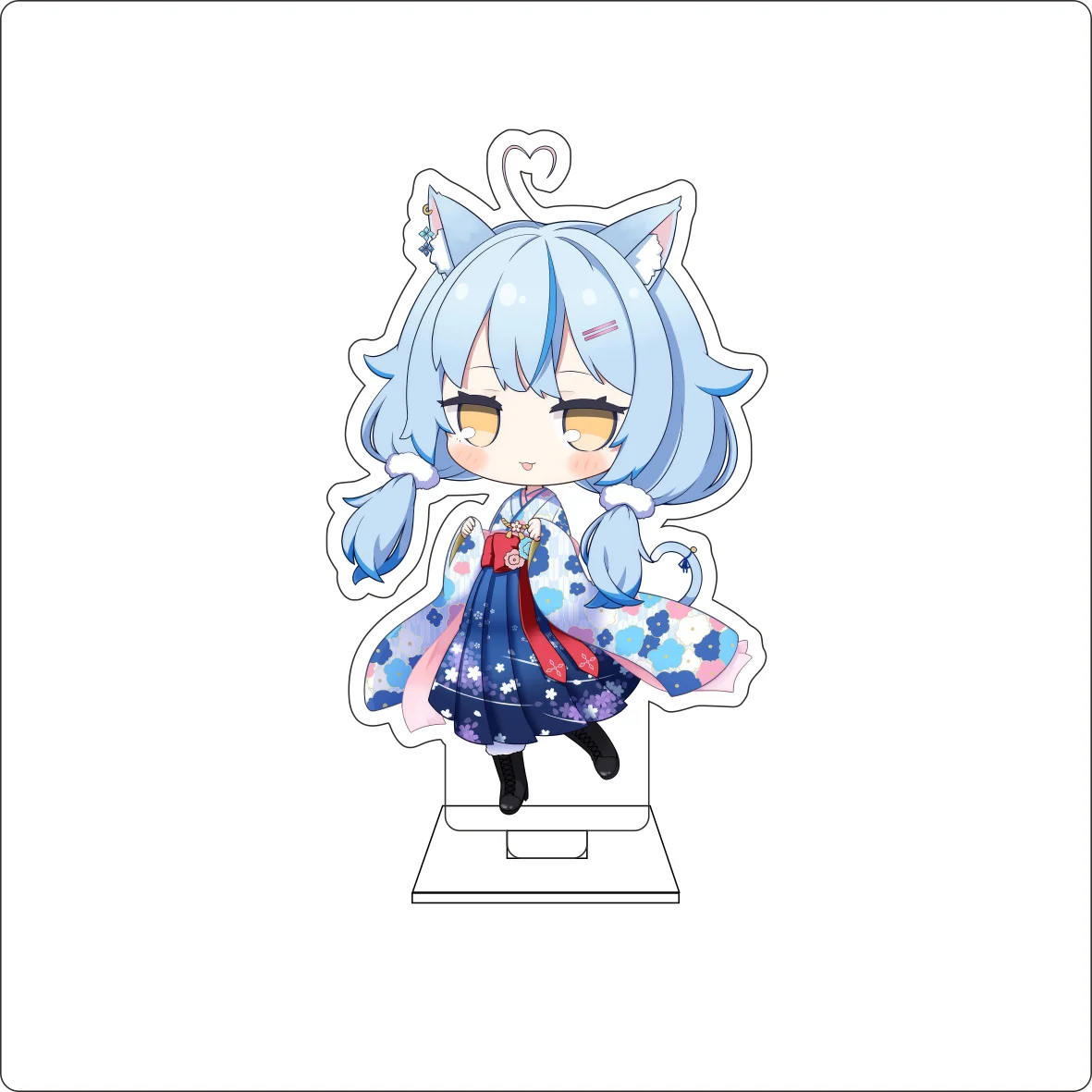 10CM Anime Hololive Cosplay Cute Acrylic Figure Stand Plate Natsuiro Matsuri Akai Haato Hoshimachi Suisei Ornaments Gifts view 5