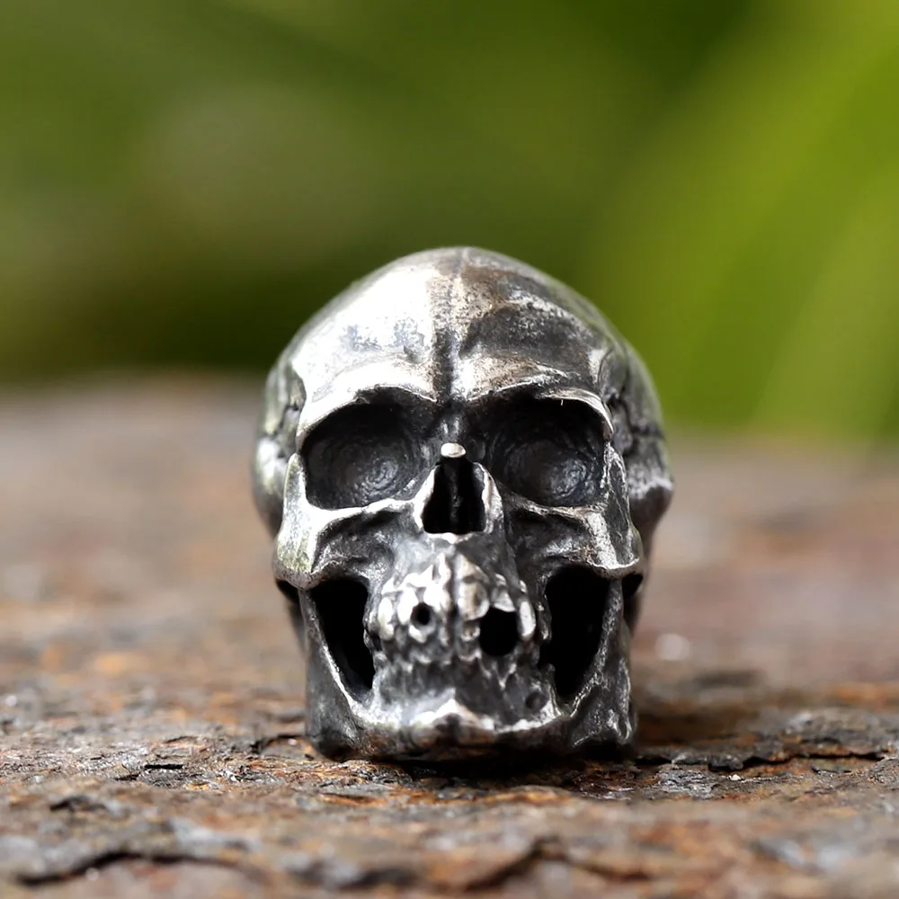 NEW Punk Skull Pendant Necklaces For Women Men Gothic Hip Hop Skull Skeleton Clavicle Necklace Halloween Jewelry Gifts