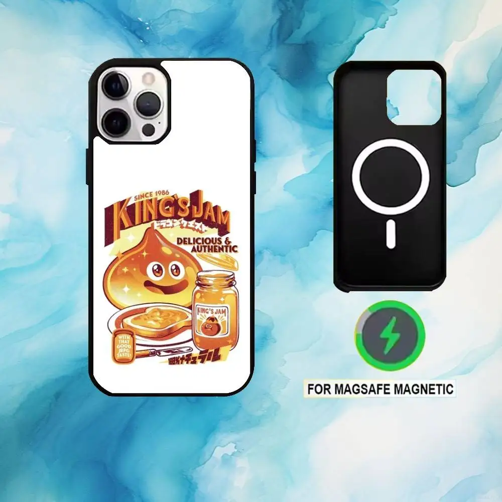 حافظة هاتف D-Dragon Q-Quest Slime لهاتف iPhone17,16,15,14,13,12,11 Plus، Pro Max شحن لاسلكي Magsafe مغناطيسي #6