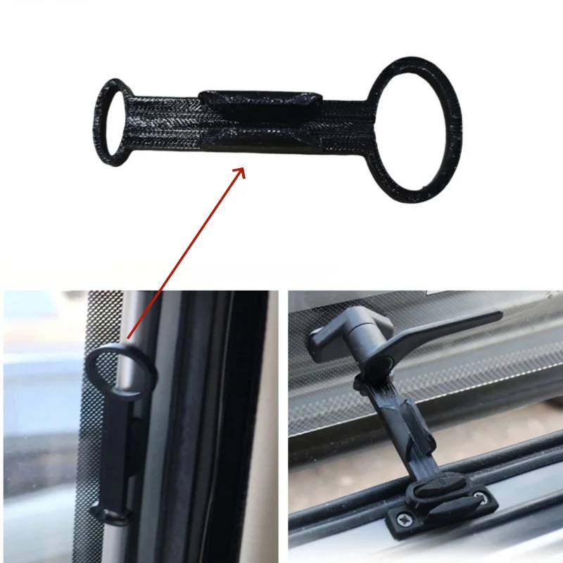 1/2/4 قطعة نافذة السيارة البقاء ل Campervan متنقل قافلة يناسب المصيد البلاستيك مقبض جديد قافلة RV أجزاء #1