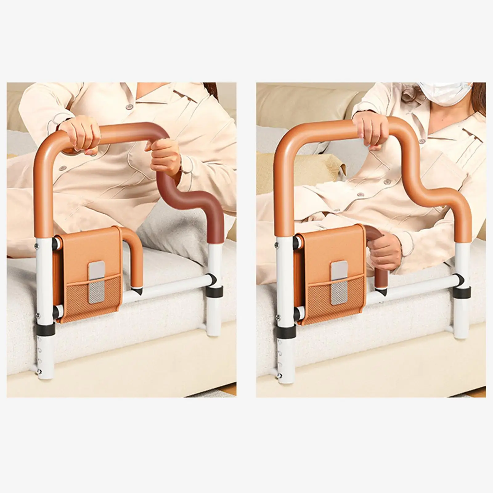Bed Rails for Elderly Adults Easy Installation for Seniors Assist Rail