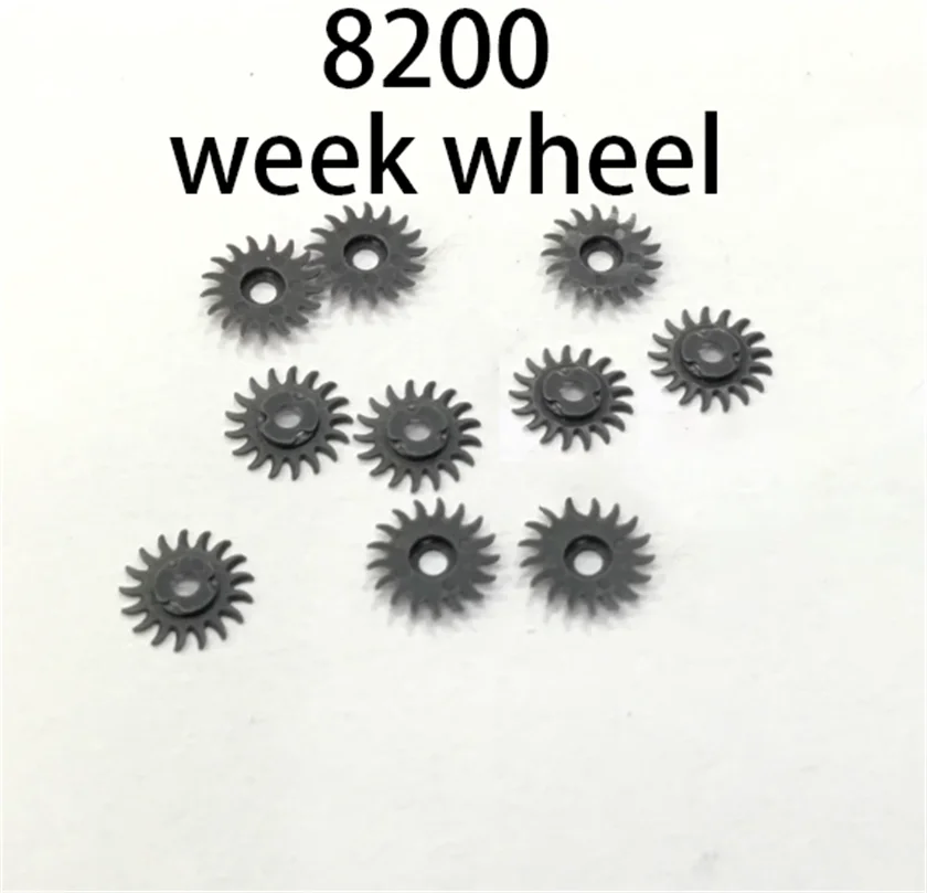 

Watch Accessories Are Suitable For Meiyouda 8200 Machinery Movement Weekly Dial Week Wheel Thumbwheel Original Parts