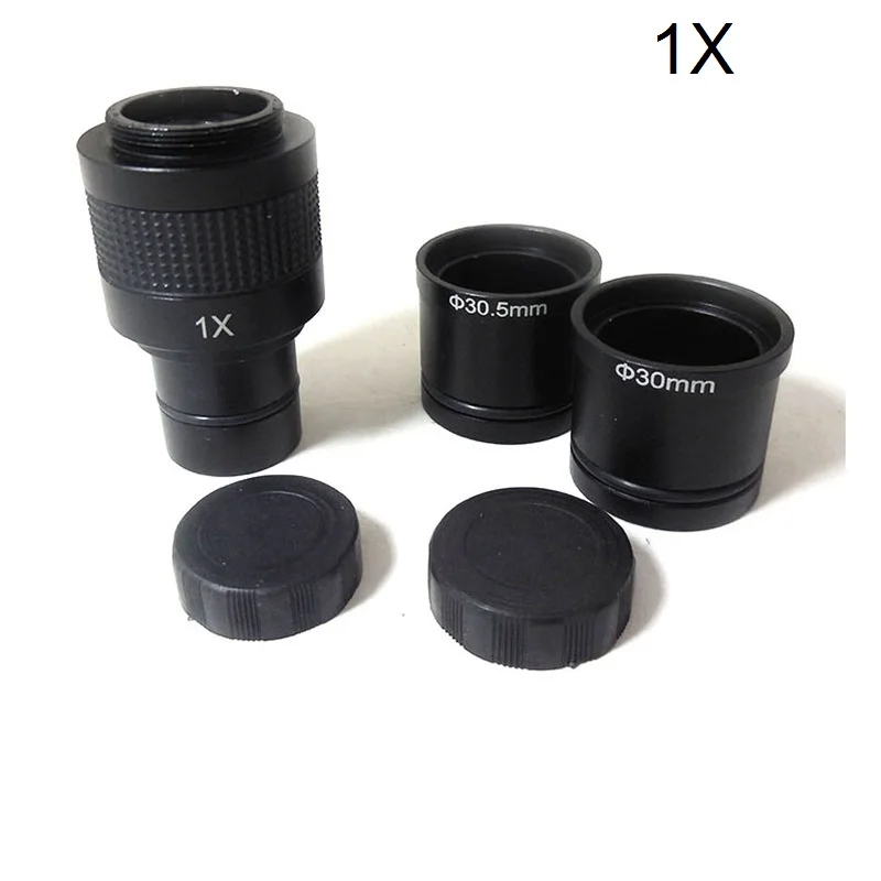 C-mount Adapter Lens C Mount Lens for USB Industrial Camera Digital Eyepiece Connected Microscope Reduction Relay Lens 0.3X 0.4X