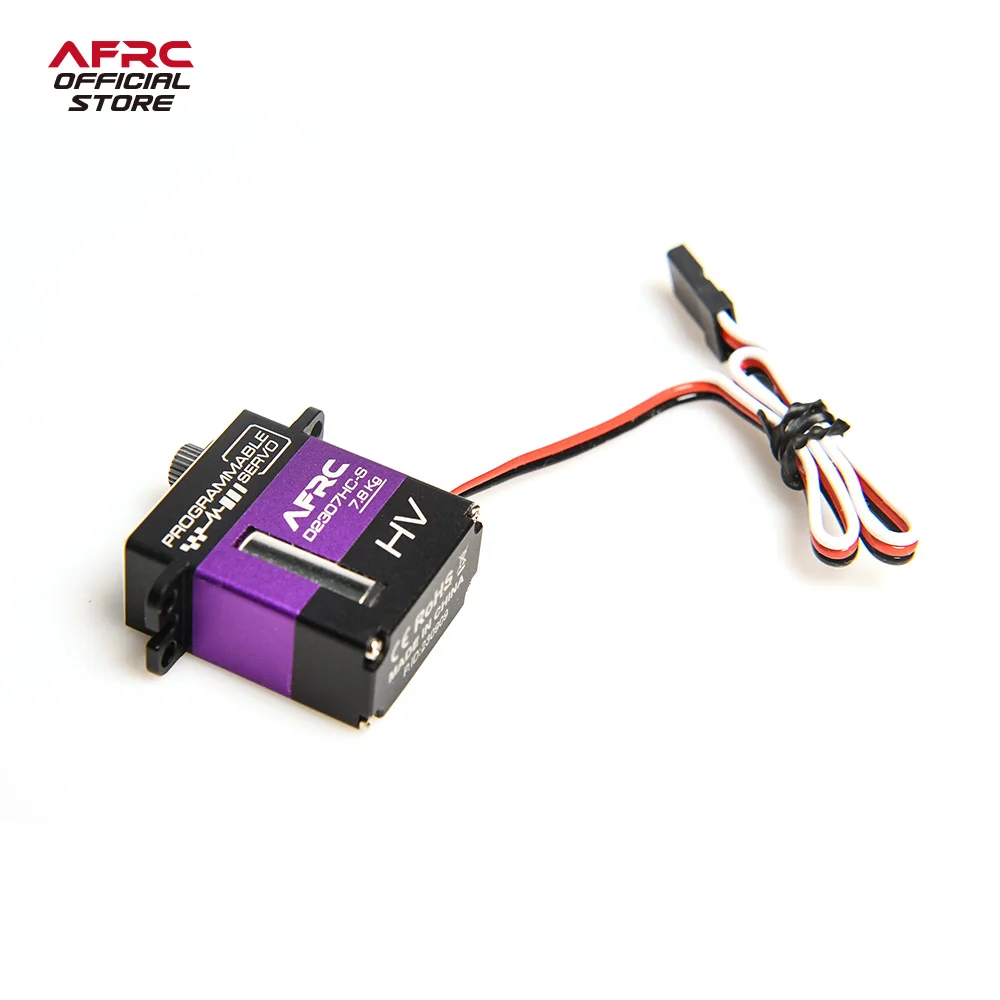 AFRC D2307HC-S 7.8kg 20g HV Programmeerbare Digitale Servo Coreless Motor Metalen Tandwielen Voor RC Auto Vliegtuig Helikopter DIY Upgraden