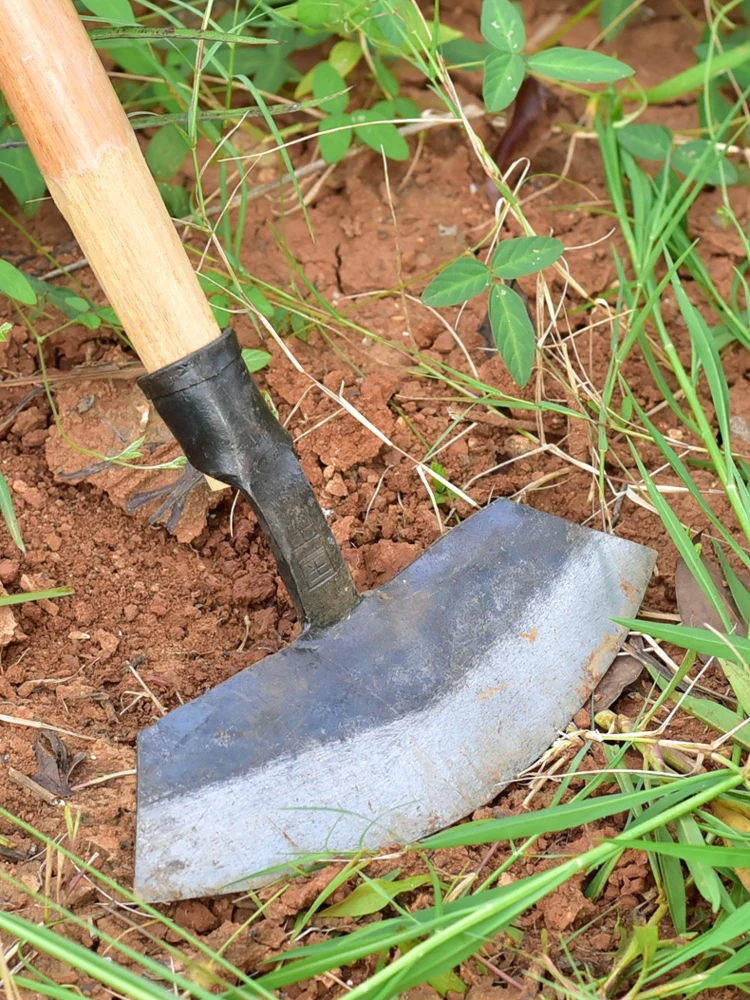 Agricultural Shovel Artifact Weeding Tool Outdoor Special Weeding Shovel Crescent Spade Root Push Grass Shovel Small Hoe