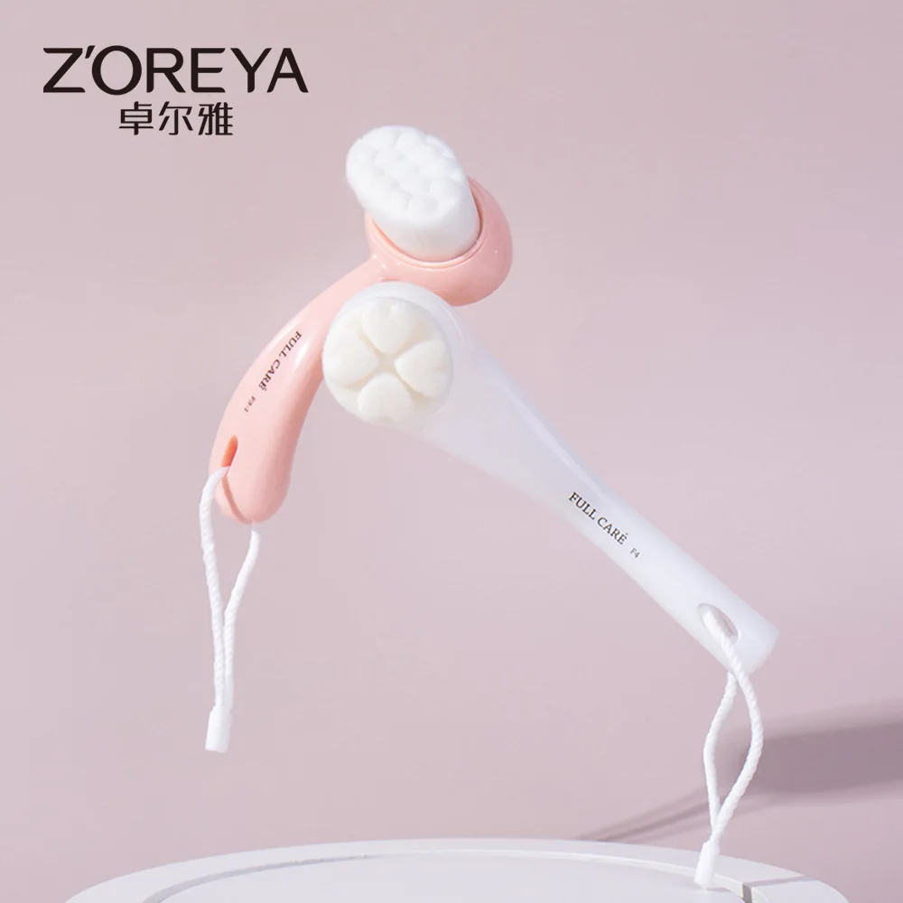 ZOREYA New Cleansing Brush Batch Soft Hair Makeup Remover Cleanser Pore Blackhead Removal Rope Arch Face Wash Brush