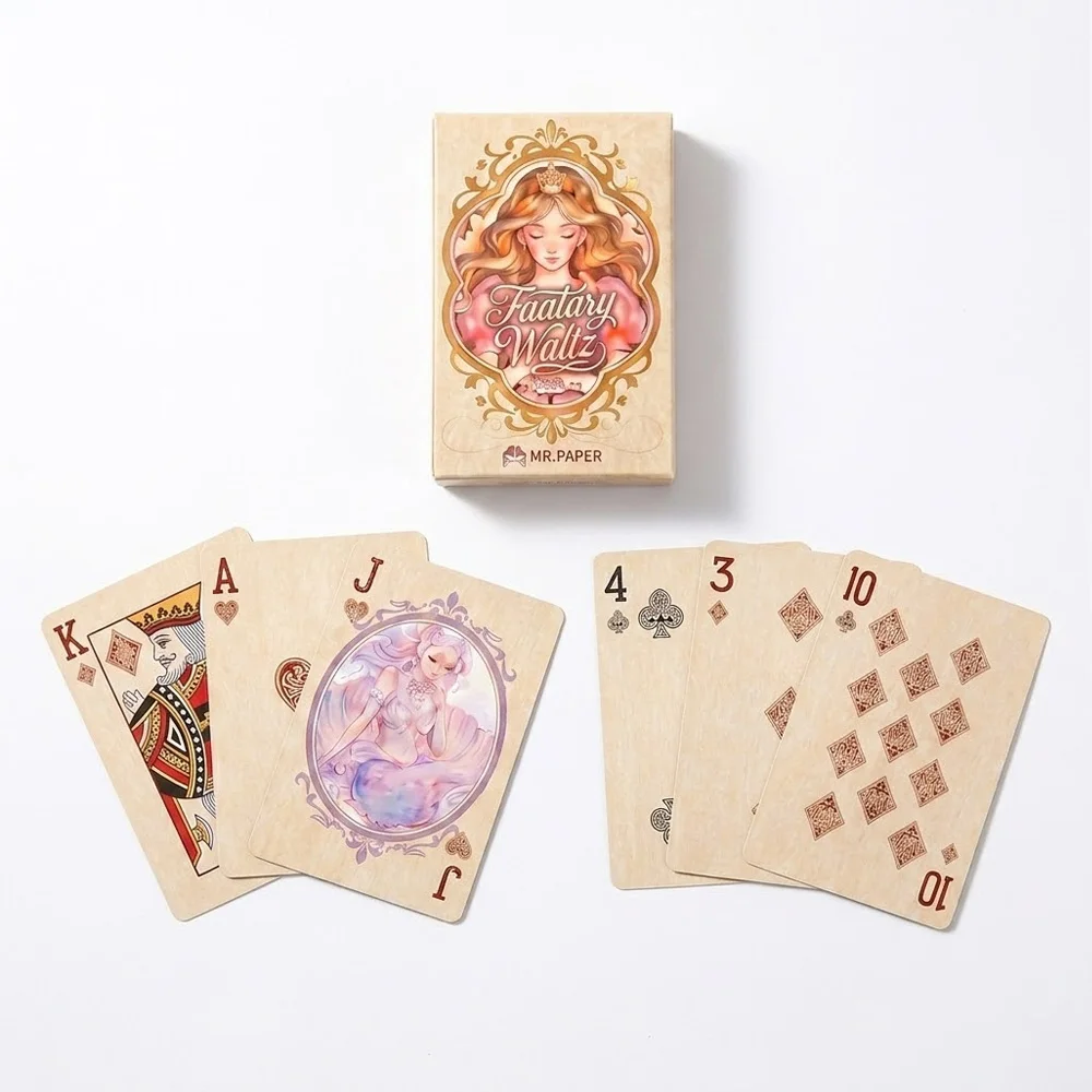 55 Fantasy Vintage Playing Cards: Exquisitely illustrated vintage portrait playing cards, perfect for collectors and parties