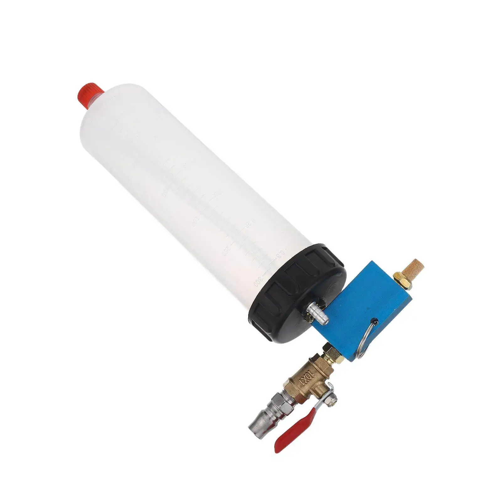 Auto Brake Fluid Extractor Brake Flush Kit 300Cc Reservoir Manual Pump for Cars Trucks Motorcycles Easy Operation Bleeding Tool