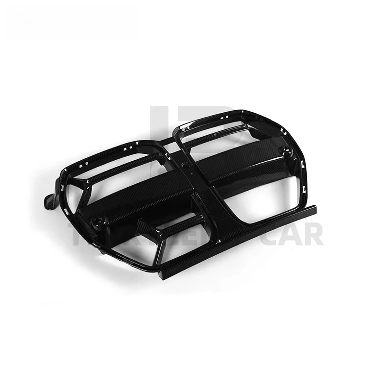 

For CSL Style Car Grills Carbon Fiber Car Grill for BMW M3 M4 G80 G82 Grill for 2018-2022