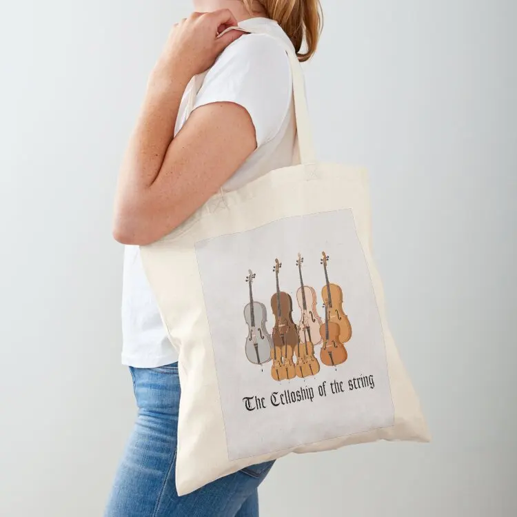

The Celloship of the String Tote Bag bag for beach shopper bags Women's tote bag shopping bags foldable