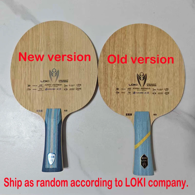 

LOKI KIRIN k5 table tennis blade pure wood 5ply easy control table tennis racket ping pong game