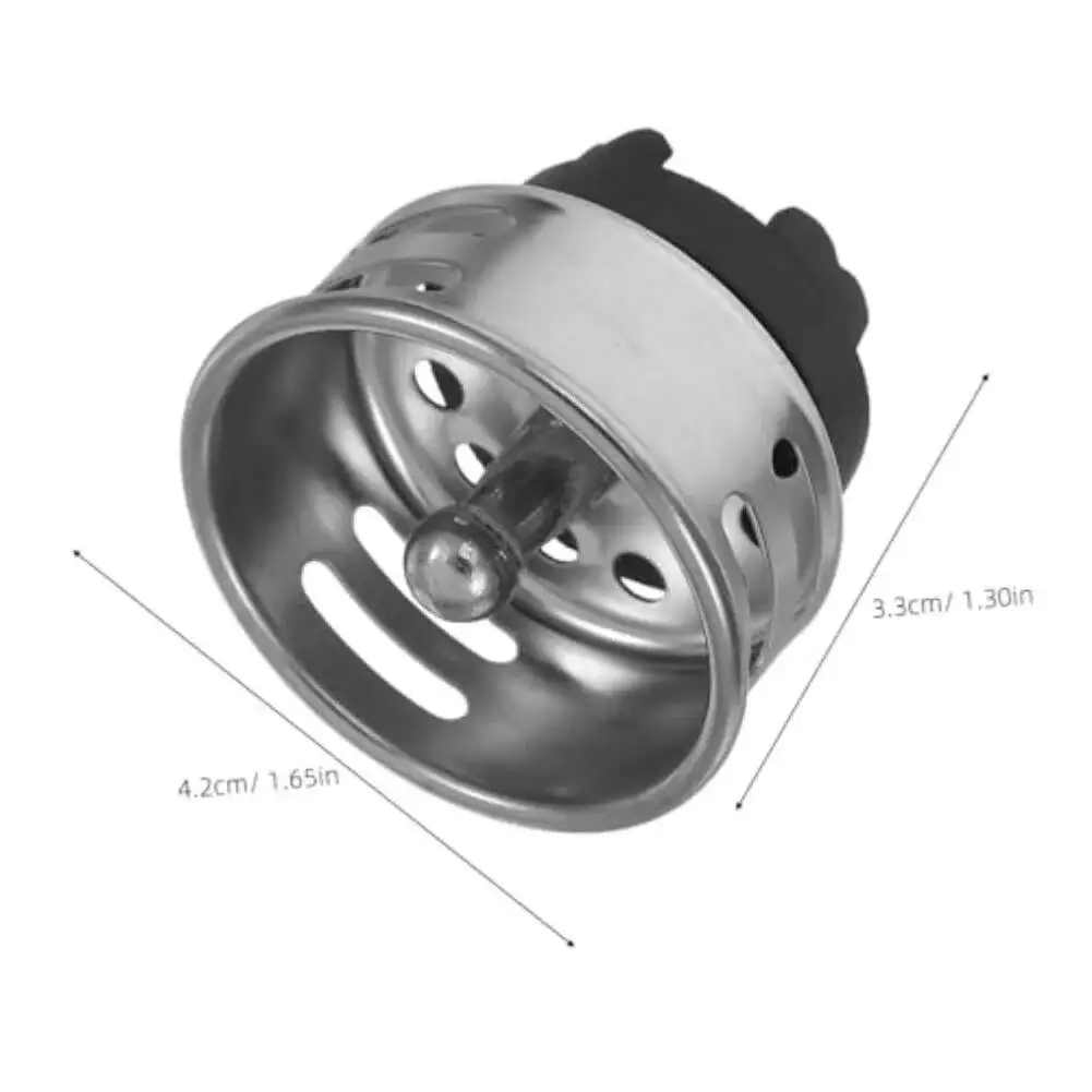 

Kitchen Use Bar Sink Strainer Drain Stopper For Rinsing Vegetables Clog-Free Drainage Solution Effective Filtration