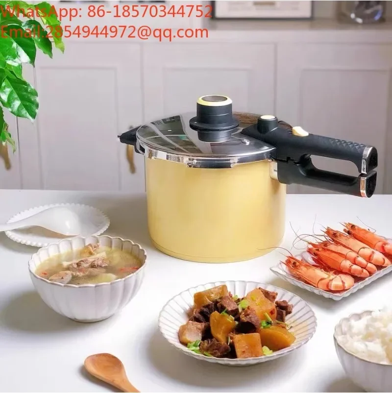 2027   Large Capacity Pressure Cooker, Household Universal Pressure Cooker, Food Grade Stainless Steel Pressure Cooking Pot