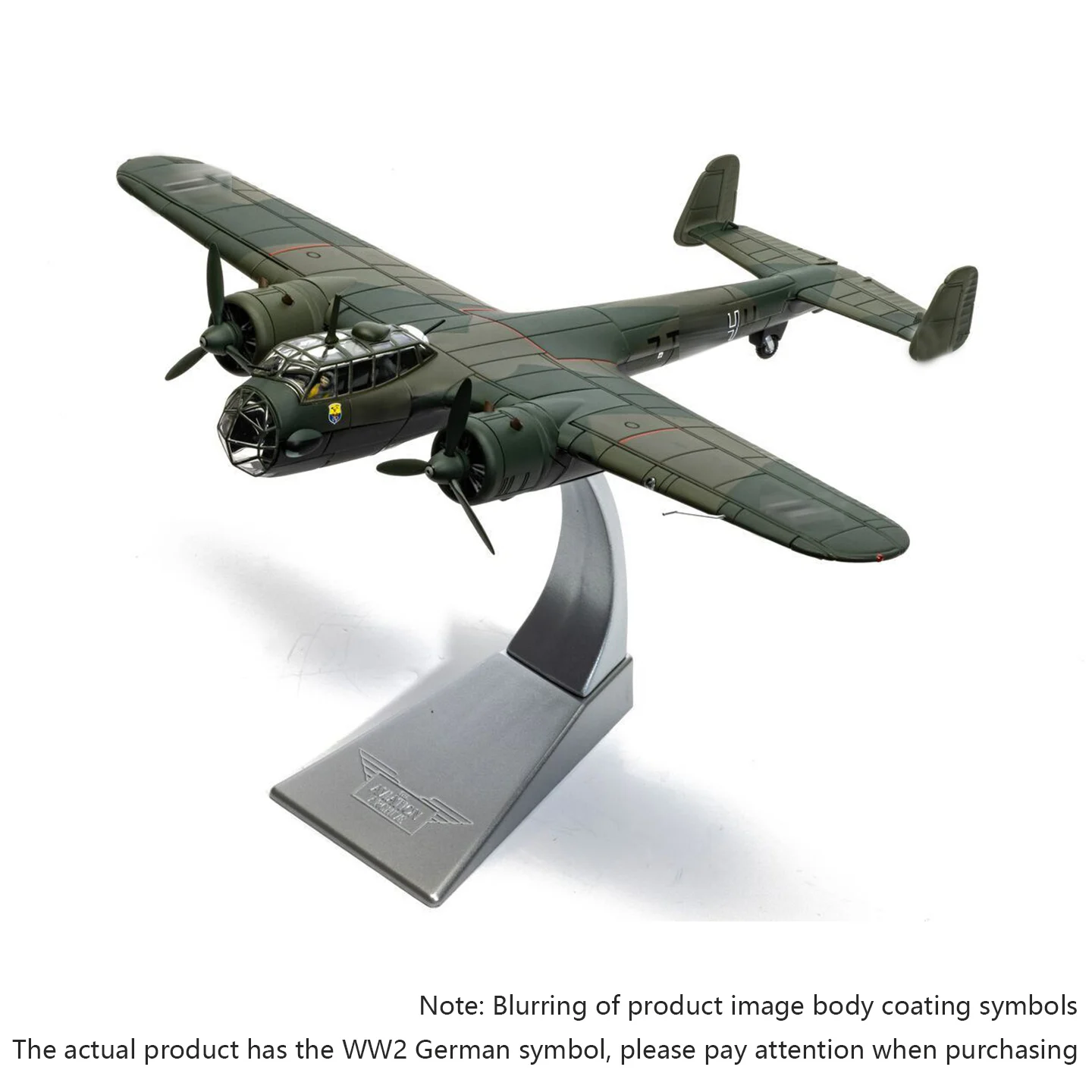 

AA38809 1/72 WW2 Germany Do 17Z-5 W.Nr.2787/7T+HH 1940 Static Alloy Aircraft Model