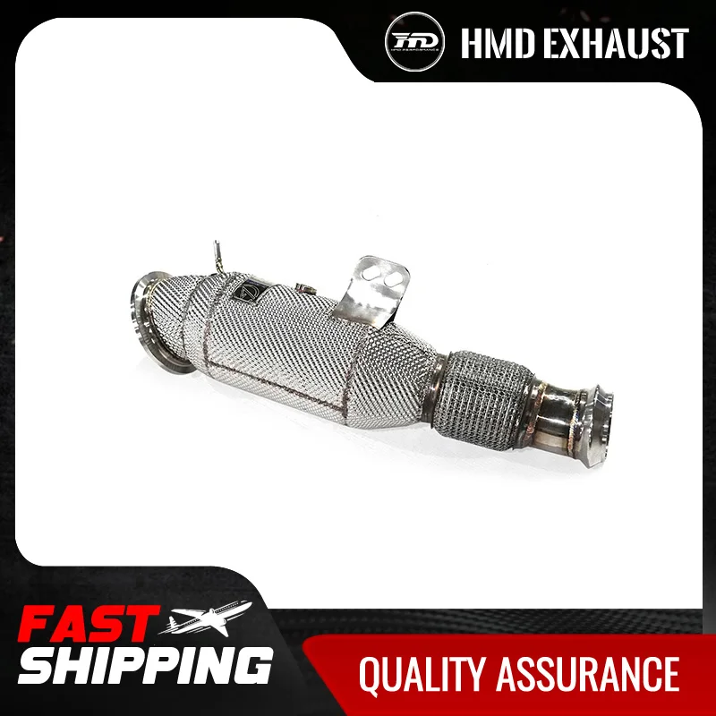 

HMD Exhaust Downpipe for BMW M340i B58 3.0T With Catalytic Converter Header Catless Pipe Car Accessories