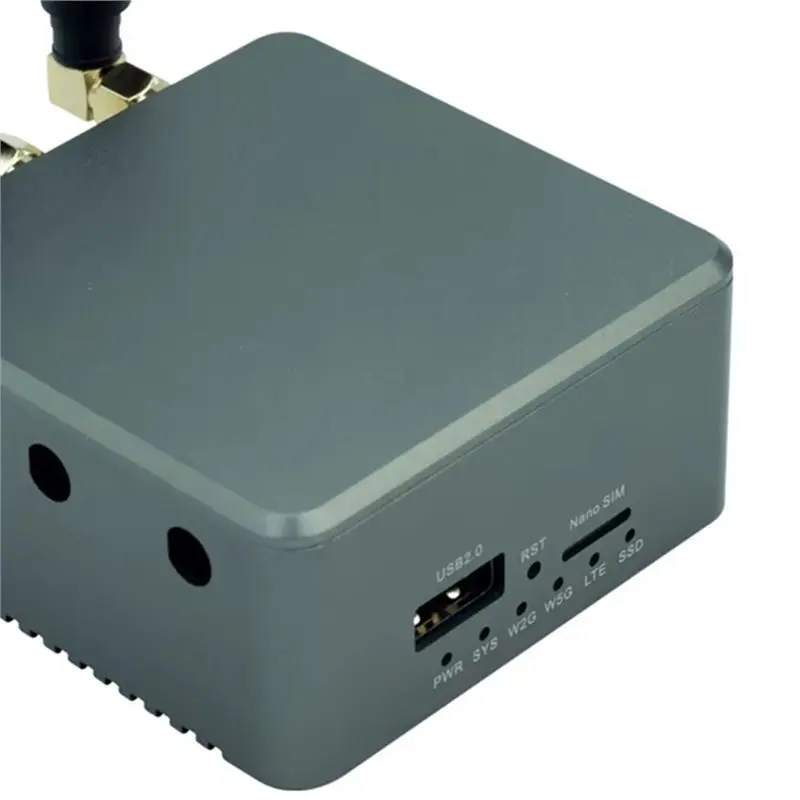 ABFN-Banana Pi BPI-R3 For Development Board Enclosure Mini Aluminum Case view 2