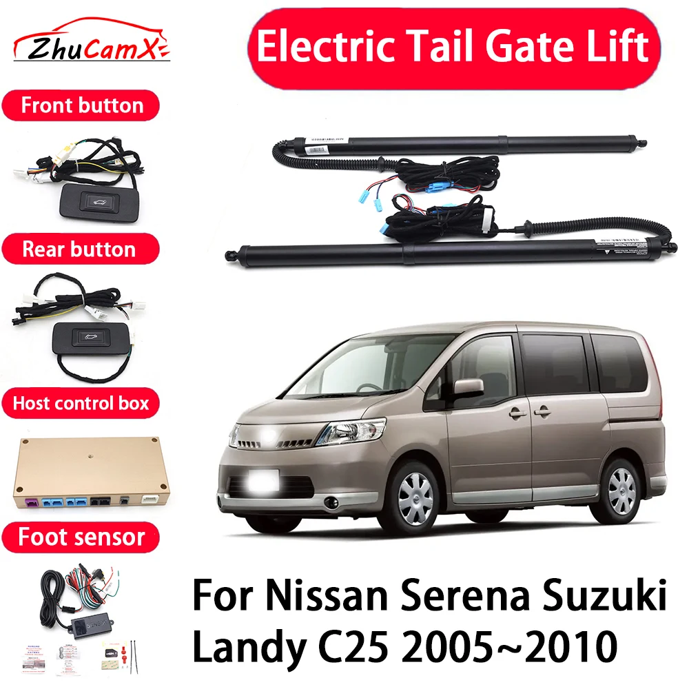 ZhuCamX Car Automatic Electric Tail Gate Lift Tailgate Assist System for Nissan Serena Suzuki Landy C25 2005–2010