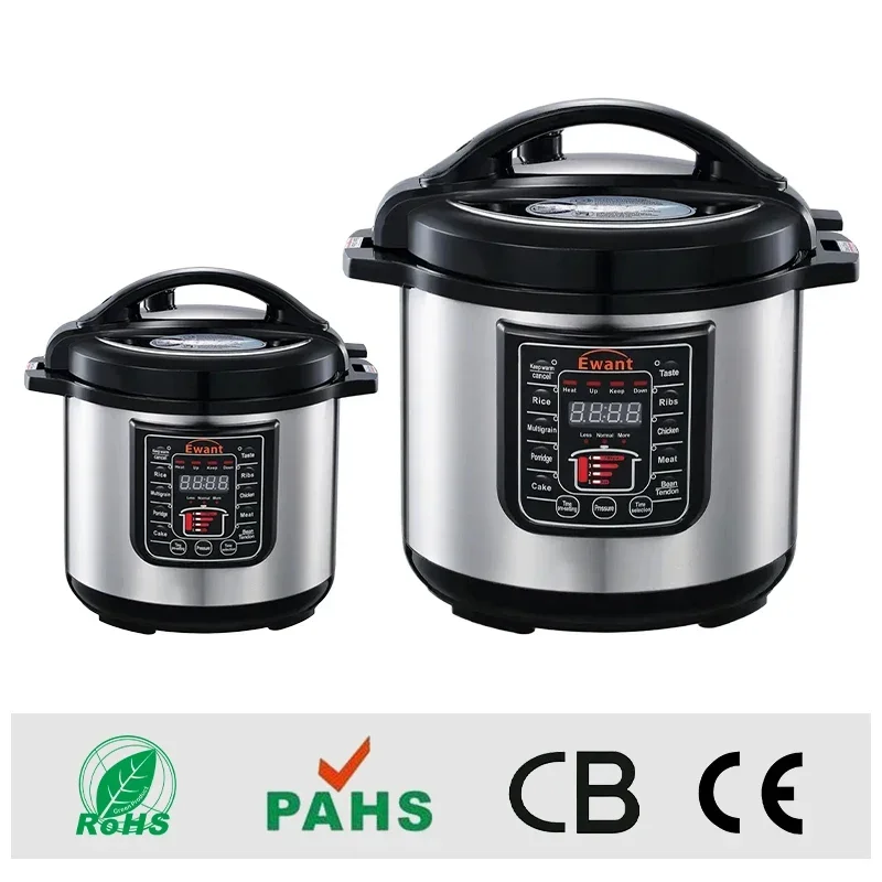 kitchen Electric Pressure Cooker 12L Multi Cooker Electric Pressure Household Stainless Steel Crock Pot Electric Pressure Cooker