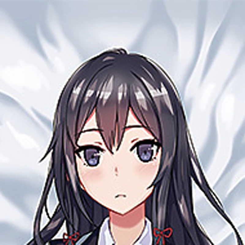 

Anime Dakimakura Pillow Case Yukinoshita Yukino Sexy and Busty Beautiful Girl Double-Sided Halloween