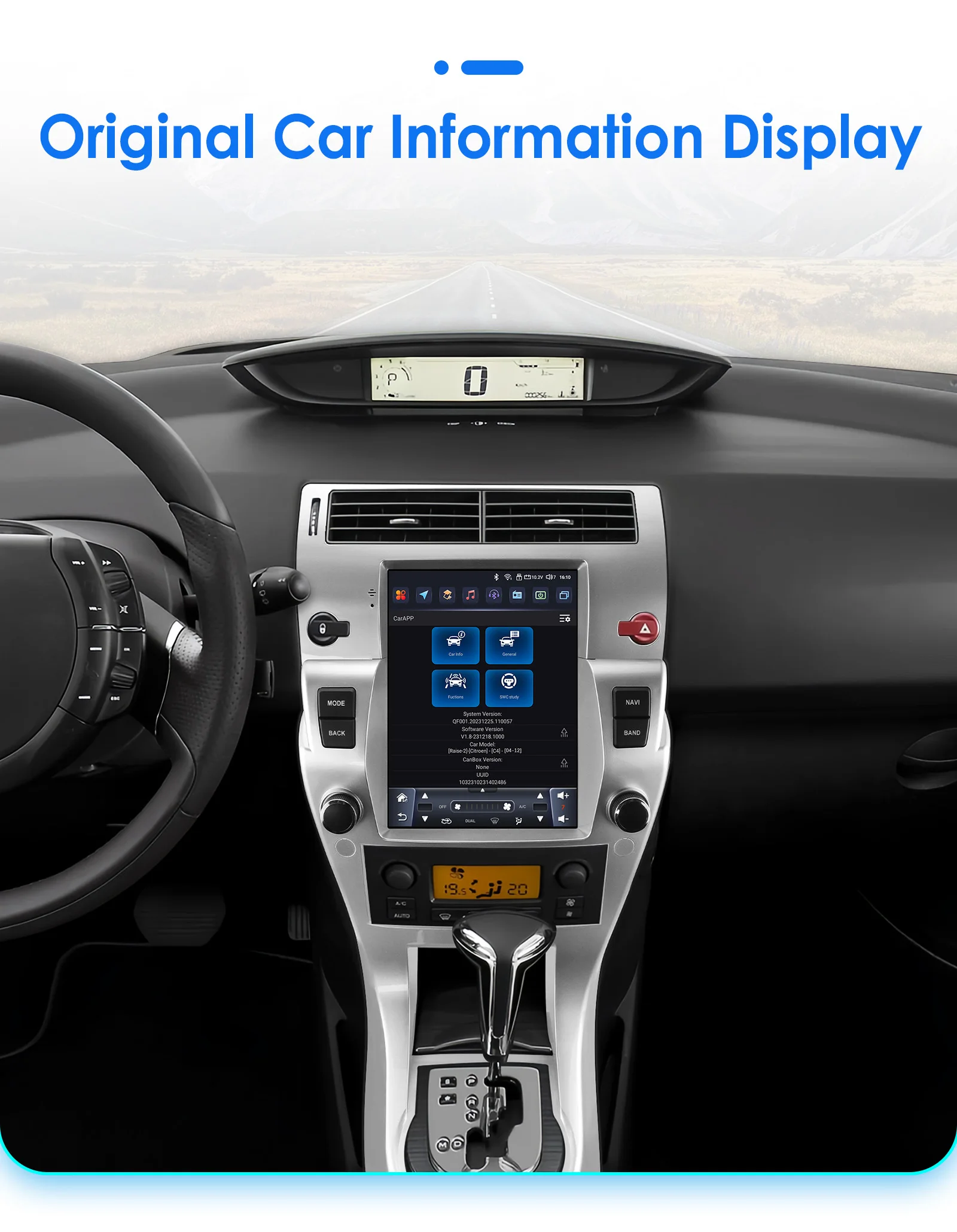 Hizpo 9,7 "Für Tesla Stil Auto Radio Für für Citroen C4 C-Triomphe C- Quatre 2004-2012 Carplay Android Auto Elektronische Geräte – Detail 39