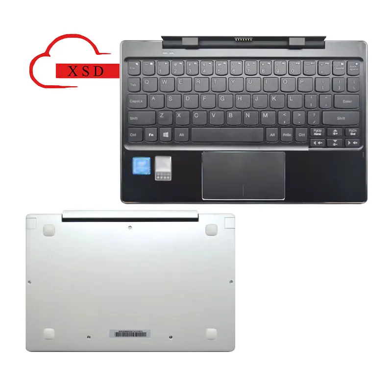 

New Original For Lenovo Ideapad Miix 310-10ICR Tablet Laptop Cases Front Bezel Upper Keyboard Palmrest Bottom Case C Shell Cover