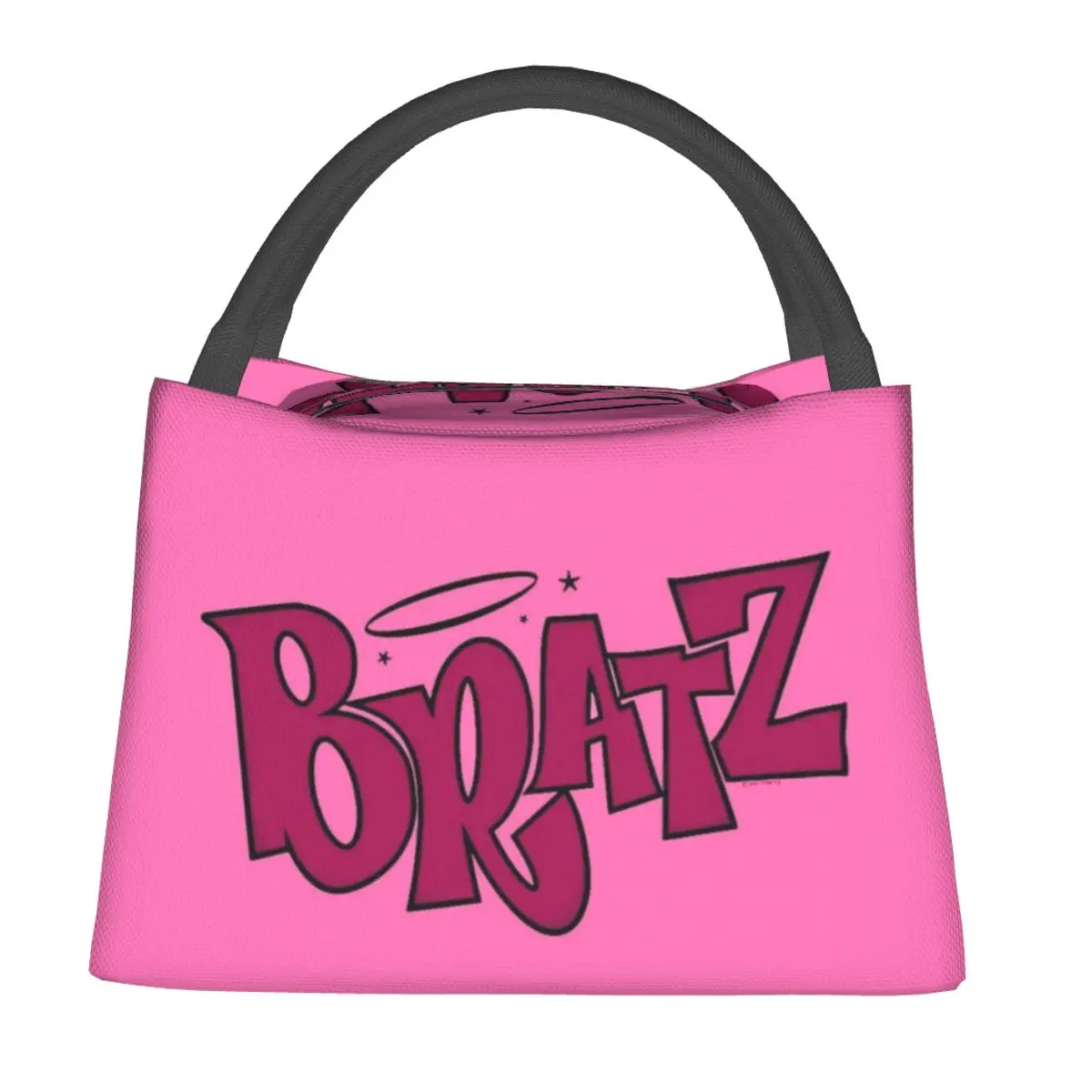 Women Multifunction Cooler Thermal Food Insulated Lunch Bag Kawaii B-Bratz Letter Lunch Box Kids Portable Picnic Tote Bags