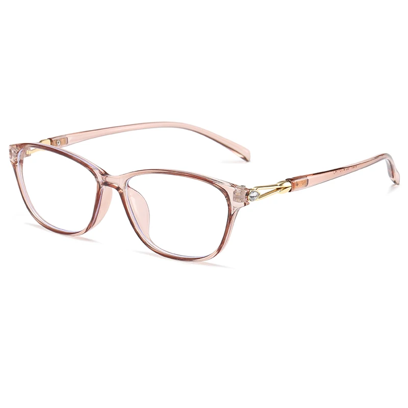 Elegant Cat-Eye Computer Glasses, Anti-Radiation & Anti-Blue Light, Versatile Eyewear for Women in Multiple Colors
