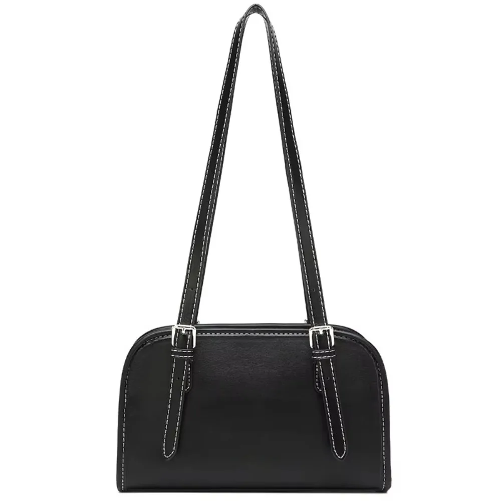 

Fashion Solid Crossbody Bag Luxury Soft Women's Handbags PU Leather Sweet Shoulder Bag Girls