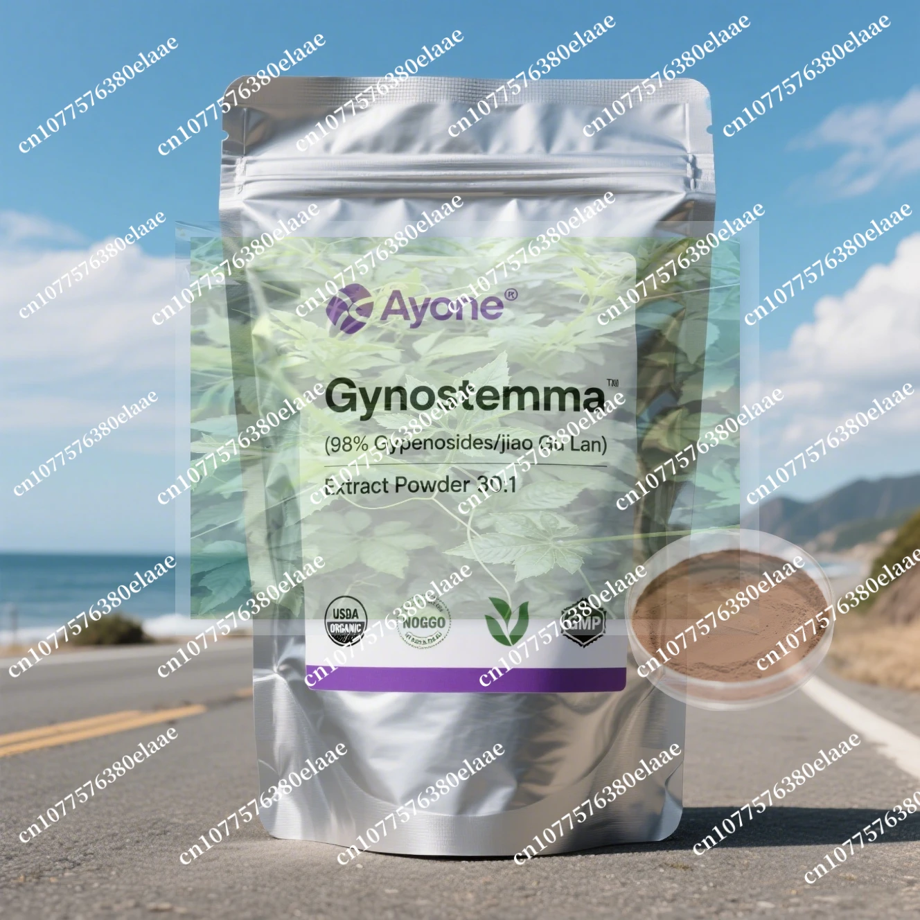 

Фабричная упаковка из алюминиевой фольги Gynostemma 30/1 Jiaogulan для глобальных дистрибьюторов
