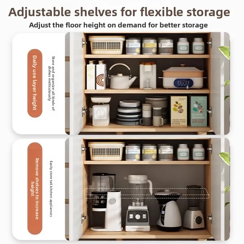 خزانة جانبية لتناول الطعام على الحائط، شقة صغيرة، خزانة متكاملة، خزانة شاي، خزانة منزلية #3