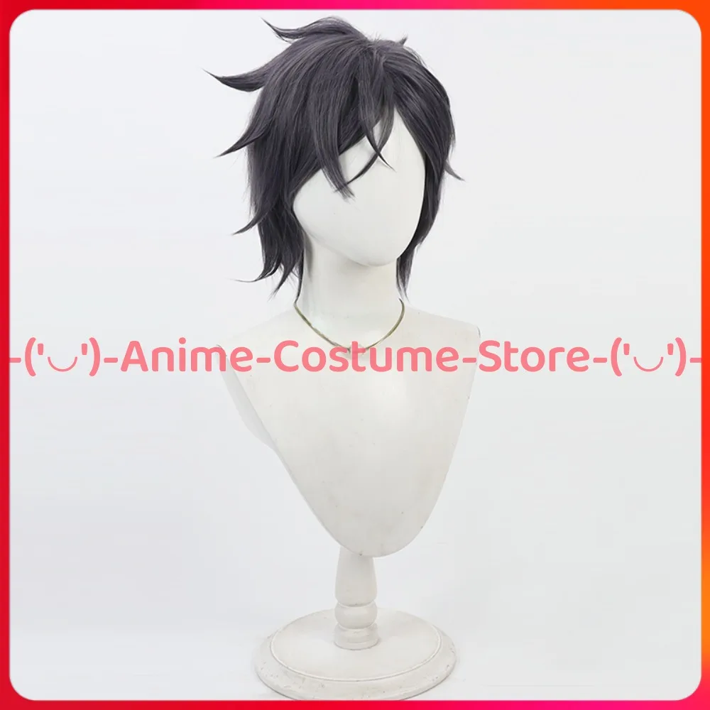 Touken Ranbu Akashi Kuniyuki 새로운 코스프레 가발 게임 캐릭터 할로윈 카니발 파티 의상 가발 내열성 합성 머리카락