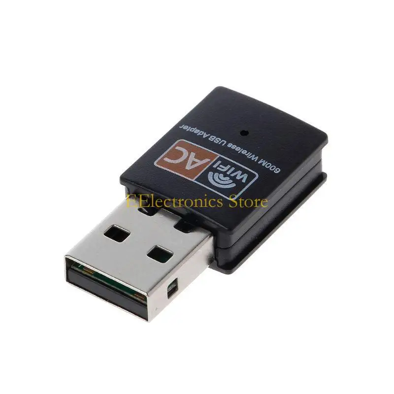 B03C AC600 600Mbps Draadloze USB WiFi Adapter Ontvanger 802.11n Netwerkkaart Voor 7