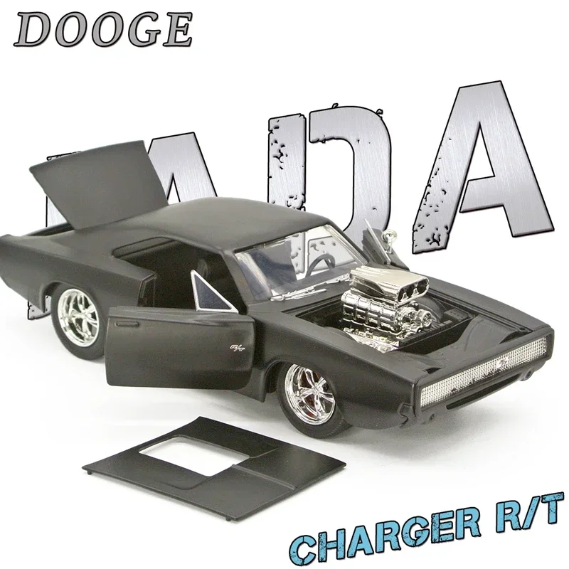 

1:24 Dodge Charger R/T Supercar Alloy Car Model Diecast Toy Muscle Sports Car Model High Simitation Toy Gift Collection