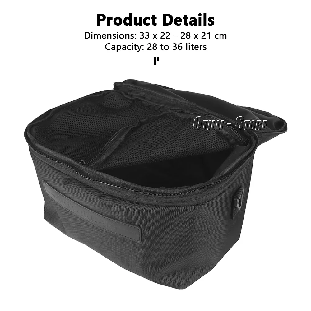 Motorcycle New Top Case Box Luggage Liner Inner Bag Storage Tail Bags For BMW R1300GS R 1300 GS 1300GS 2023 2024 2025 - Image 4