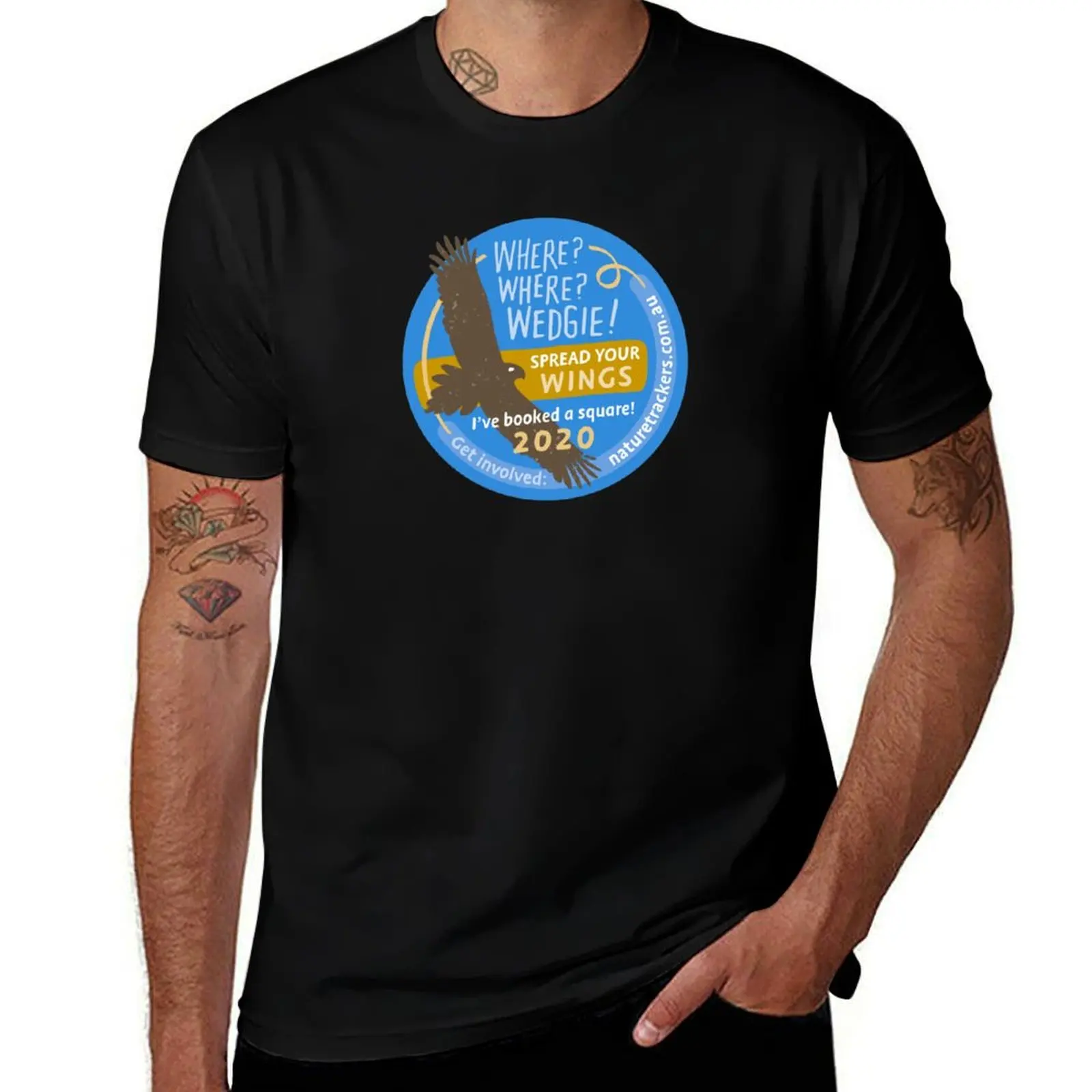 Where? Where? Wedgie! 2020: Spread Your Wings T-Shirt Casual Pattern Print Tee Shirt T-Shirt