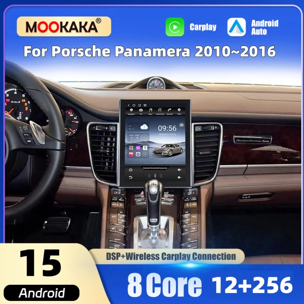 10.4 Inch Android Car Multimedia Player For Porsche Panamera 2010~2016 Qualcomm Car Radio Stereo GPS CarPlay Auto Head Unit