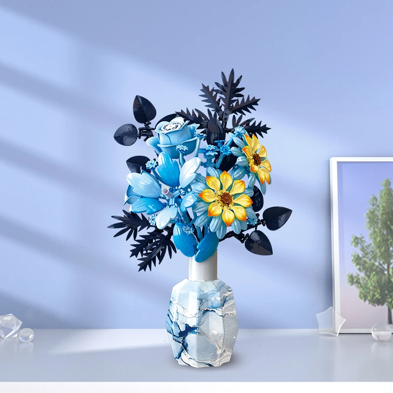 

Красивые строительные цветы, романтические букеты, креативные домашние столы, украшения для растений, игрушки, подарки для детей и взрослых.