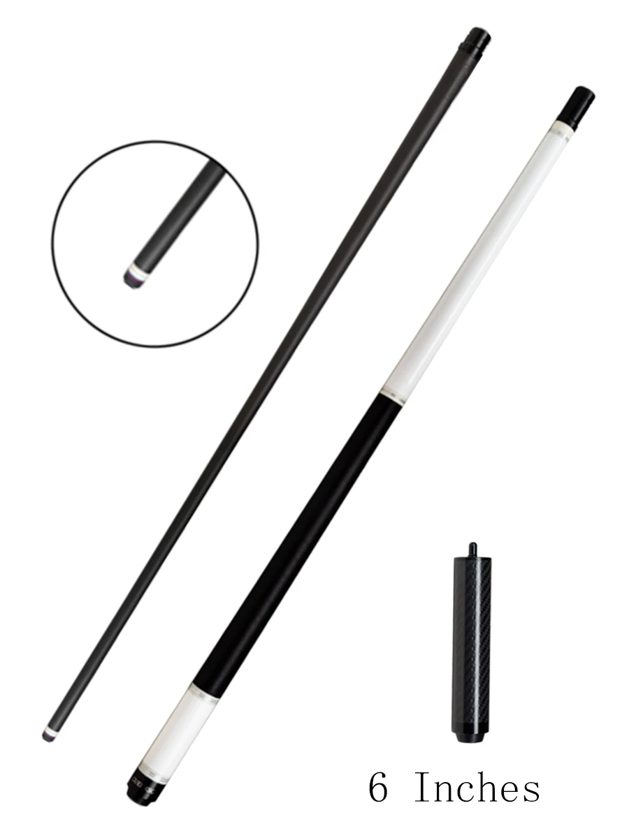 CUEDESG カーボンファイバービリヤードキュー、10.5mm/11.8mm/12.5mm