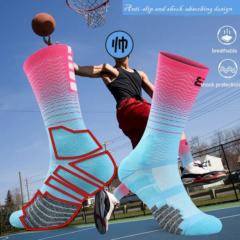 2024 Professional Men Women High Quality Outdoor Sports Socks Breathable Running Cycling Basketball Road Bike Socks