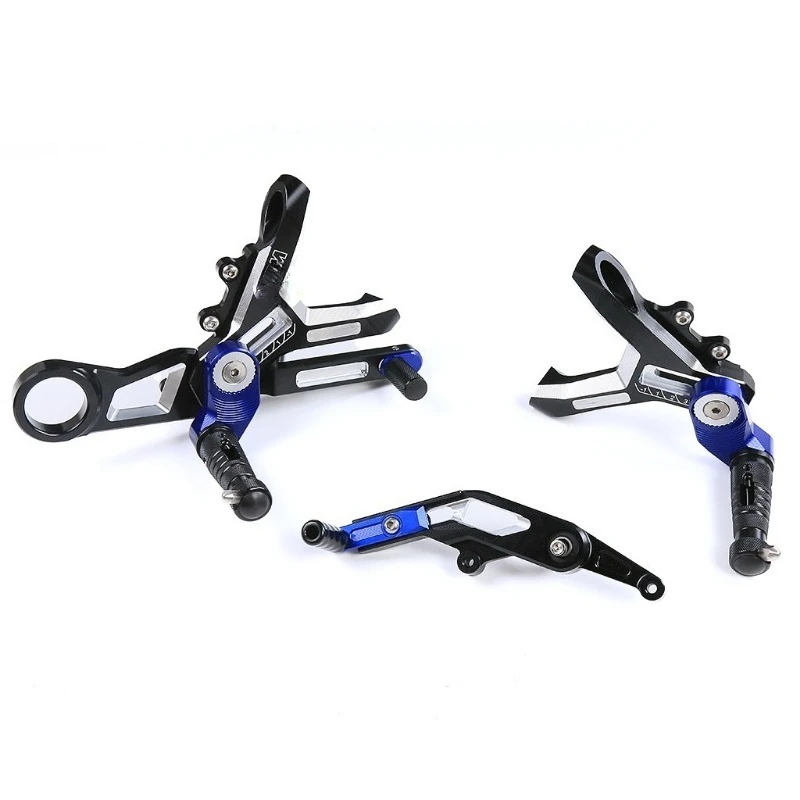 Suitable for BMW BMW S1000RR Double R Modified Aluminum Alloy Elevated Pedal Pedal Carbon Fiber Wings M Edition