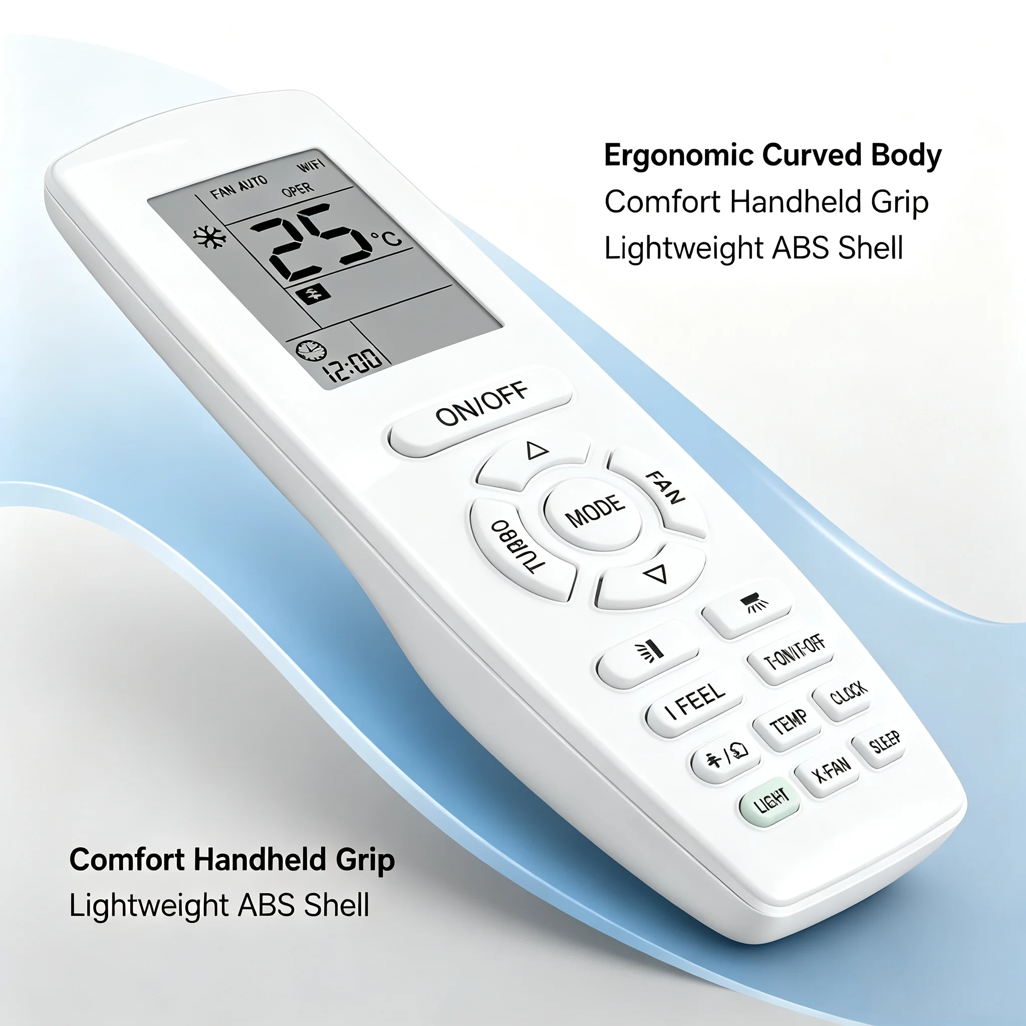 FAZV YAP1F Air Conditioner Remote Control For GREE TOSOT Hommer Onida Noblex Minisplit AC Replace YB1FA YB1F2 YV1L1 ℉/℃ Switch