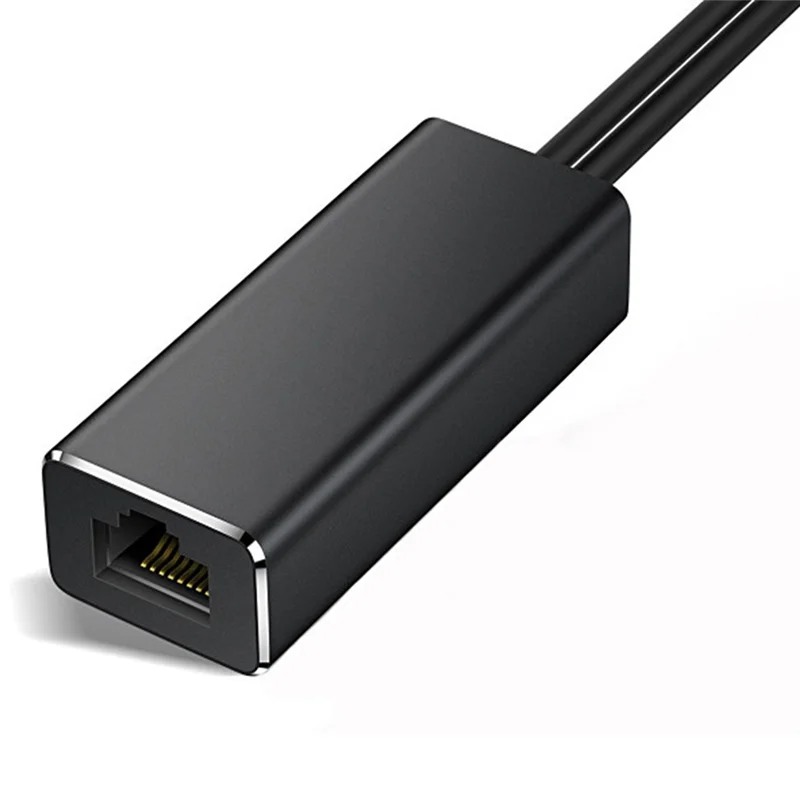 Micro-USB-Ethernet-Adapter 10/100 MBit/s für Fire-TV-Stick USB zu RJ45 USB-Netzwerk karte für Google Chromecast Gen 2 1 Ultra