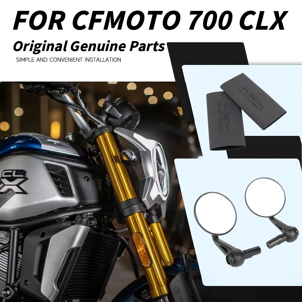 Rearview Mirror Handle Mirror Grips Side Border Handlebar Protector New Original Accessories FOR CFMOTO 700CLX