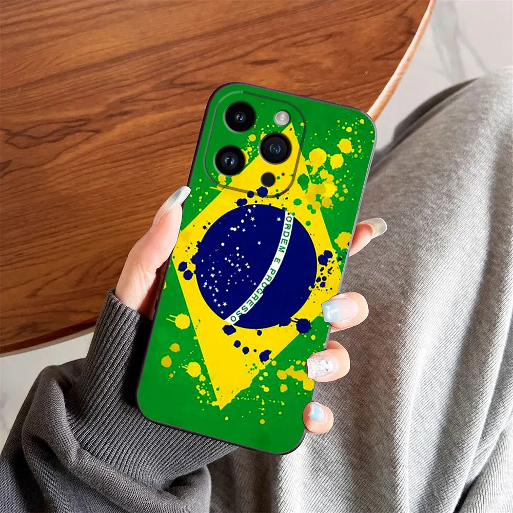 

Flag Of Brazil National Cover Phone Case For Infinix NOTE 10 11 11S 12 GT 20 30 40 50 TECNO POVA NEO 2 4 5 6 Pro TPU Case Shell
