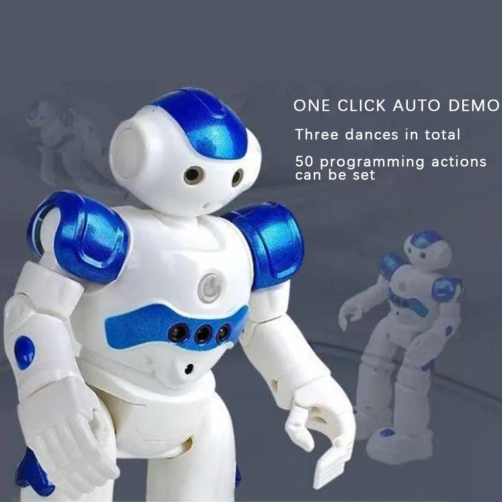 Intelligent RC Robot Toy for Children Dancing Remote Control Gesture Sensor Robot Toys for Kids 4 5 6 7 8 9 Year RC Toy for Boys