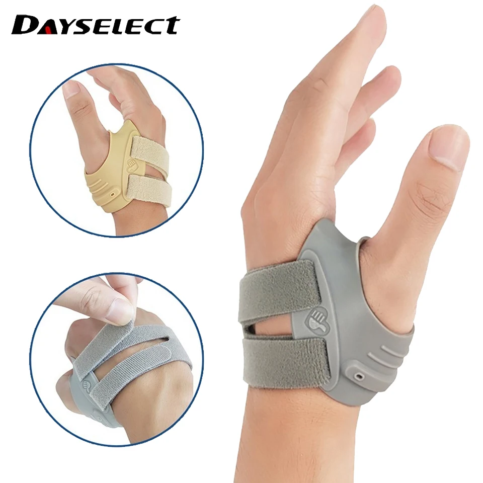 1Pcs Sports Thumb Wrist Guard Finger Joint Sprain Fixed Tendon Sheath Strain Postoperative Rehabilitation Strap Finger Guard